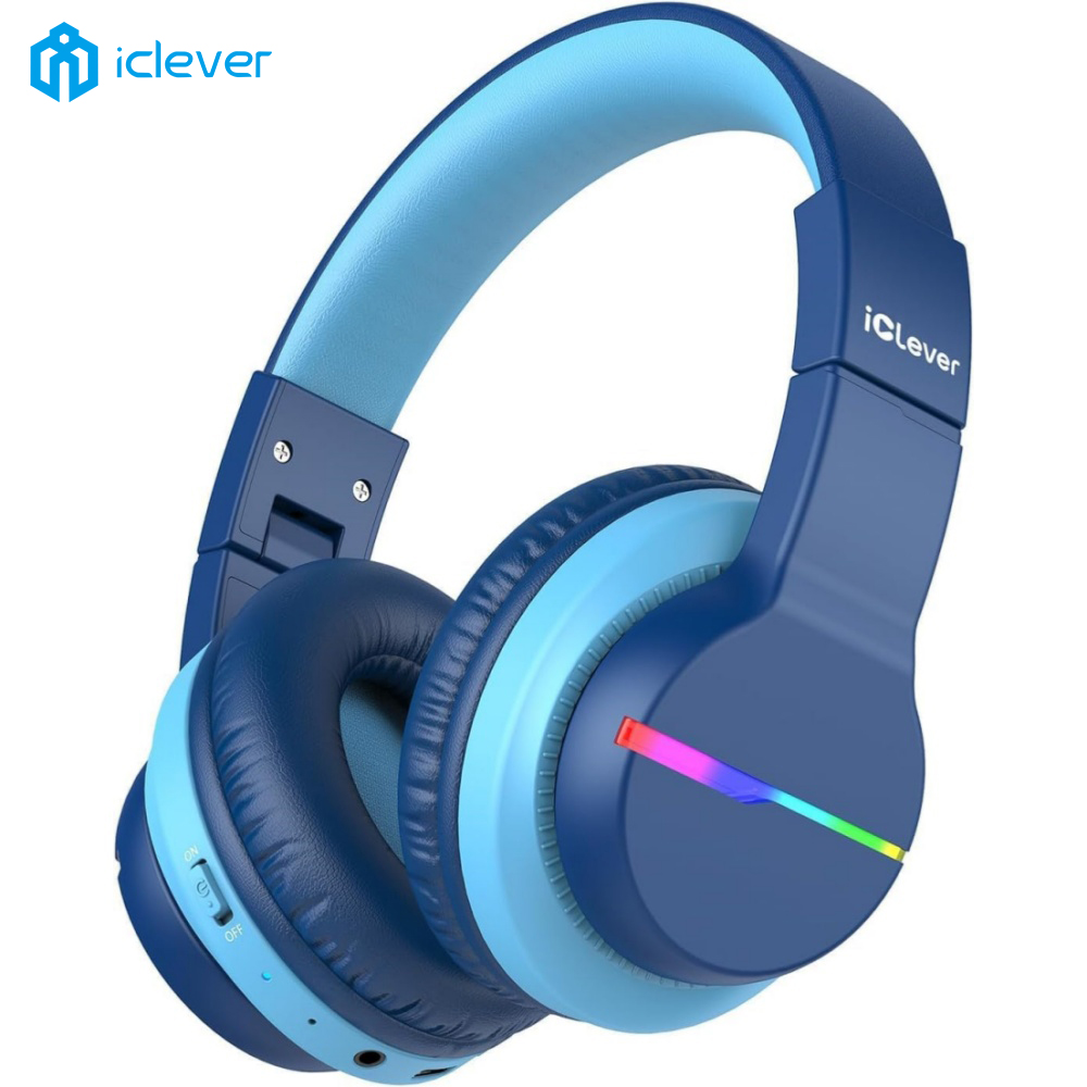 Wired Earphone Lightning - iClever BTH12 Çocuk Bluetooth Kulaklık, 85