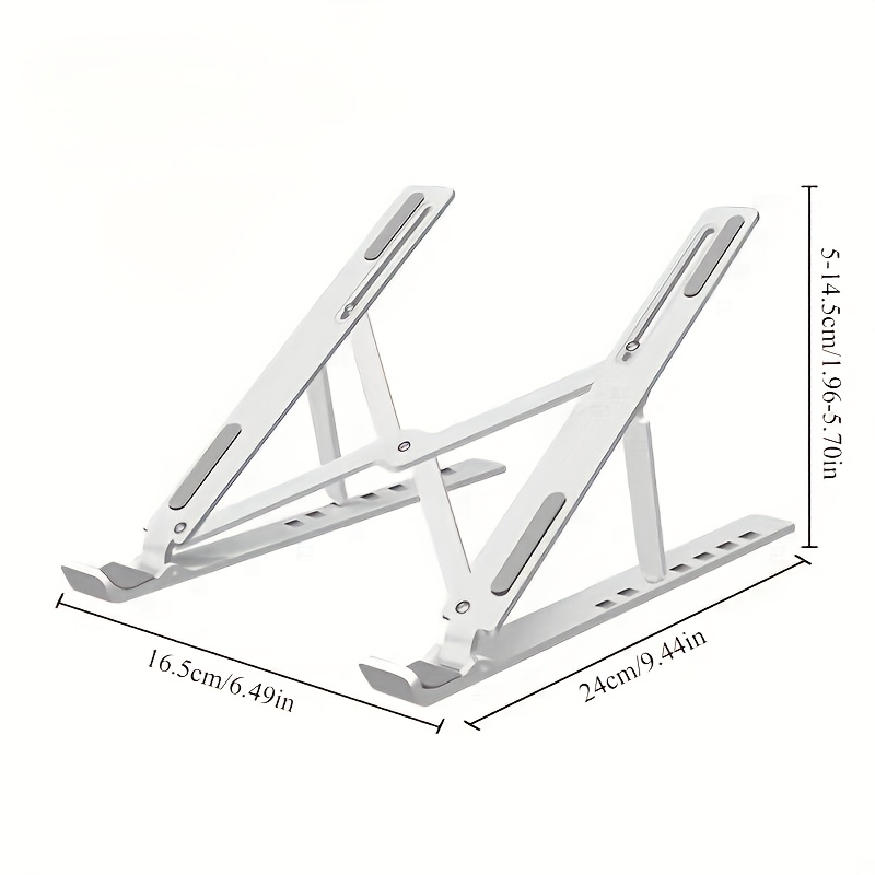 Cooling Stand Tablet - Dizüstü Bilgisayar Standı, Ayarlanabilir Katlanabilir Notebook